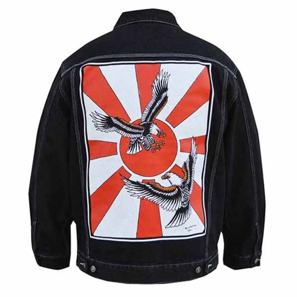 Rick Walters Other - Rick Walters Tattoo Duel in the Sun Black Denim Jacket Limited Edition XL-2X NWT